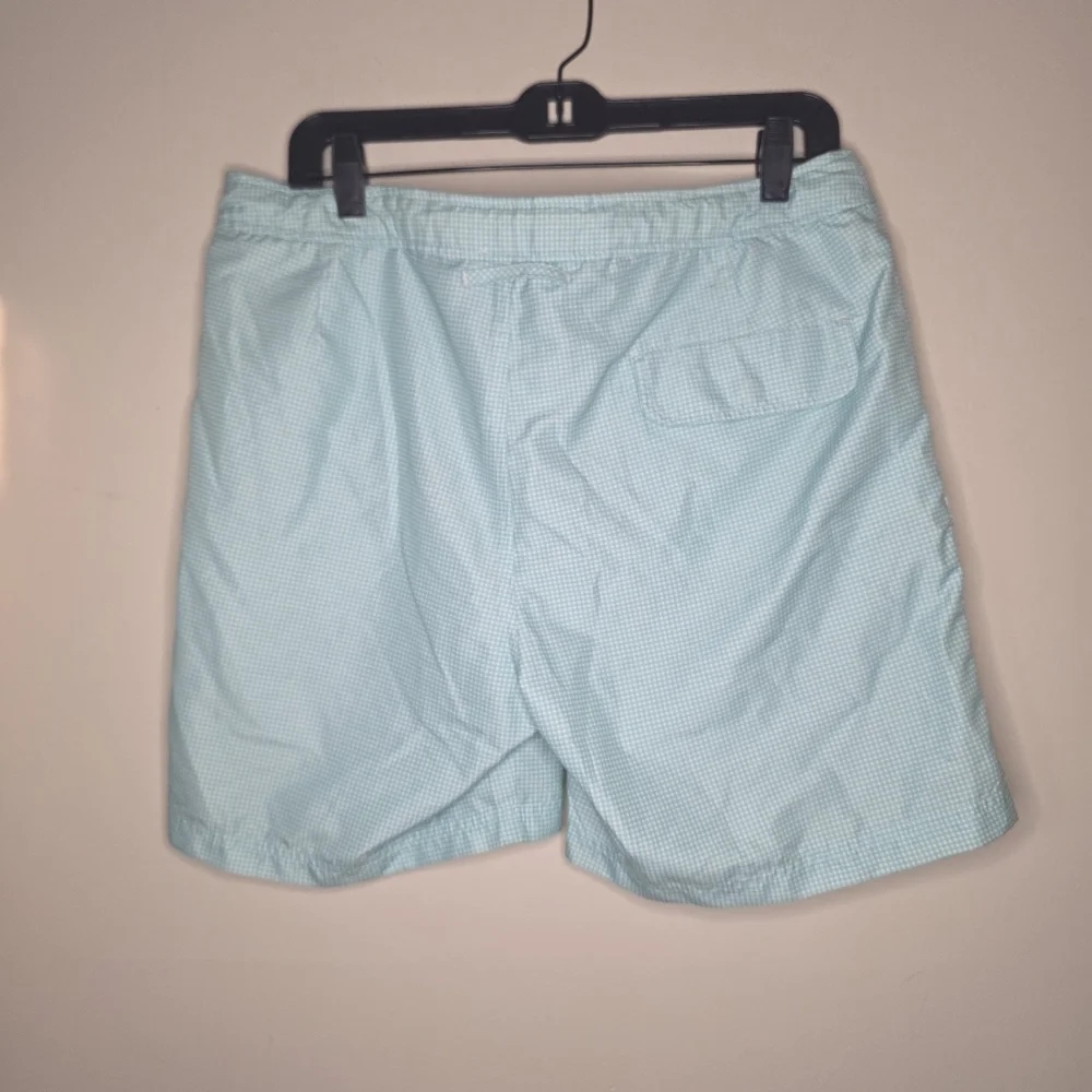 Cole Lined Swimsuit Light Blue Plaid Size 34